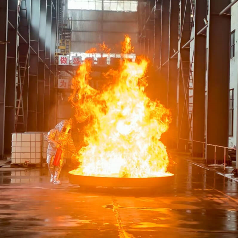 Plent & SxFirePro Kompletta fältförsök med ny brandbekämpningskumprodukt